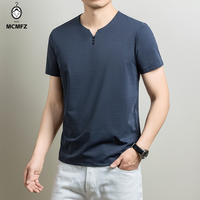 Mens Basic Henley T Shirt Comf - Golf Tees review and price