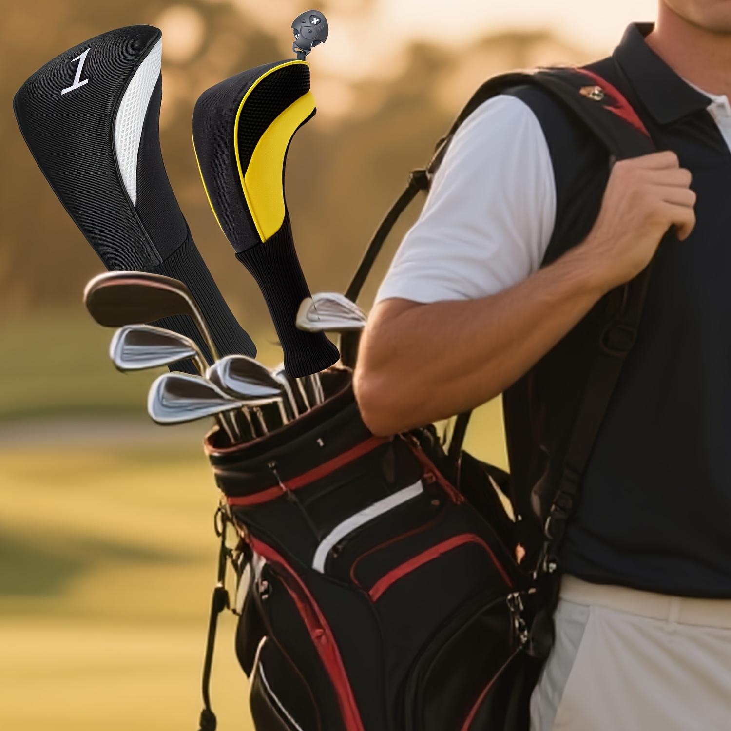 5pcs Golf Club Head Covers, So - Golf Clubs review and price